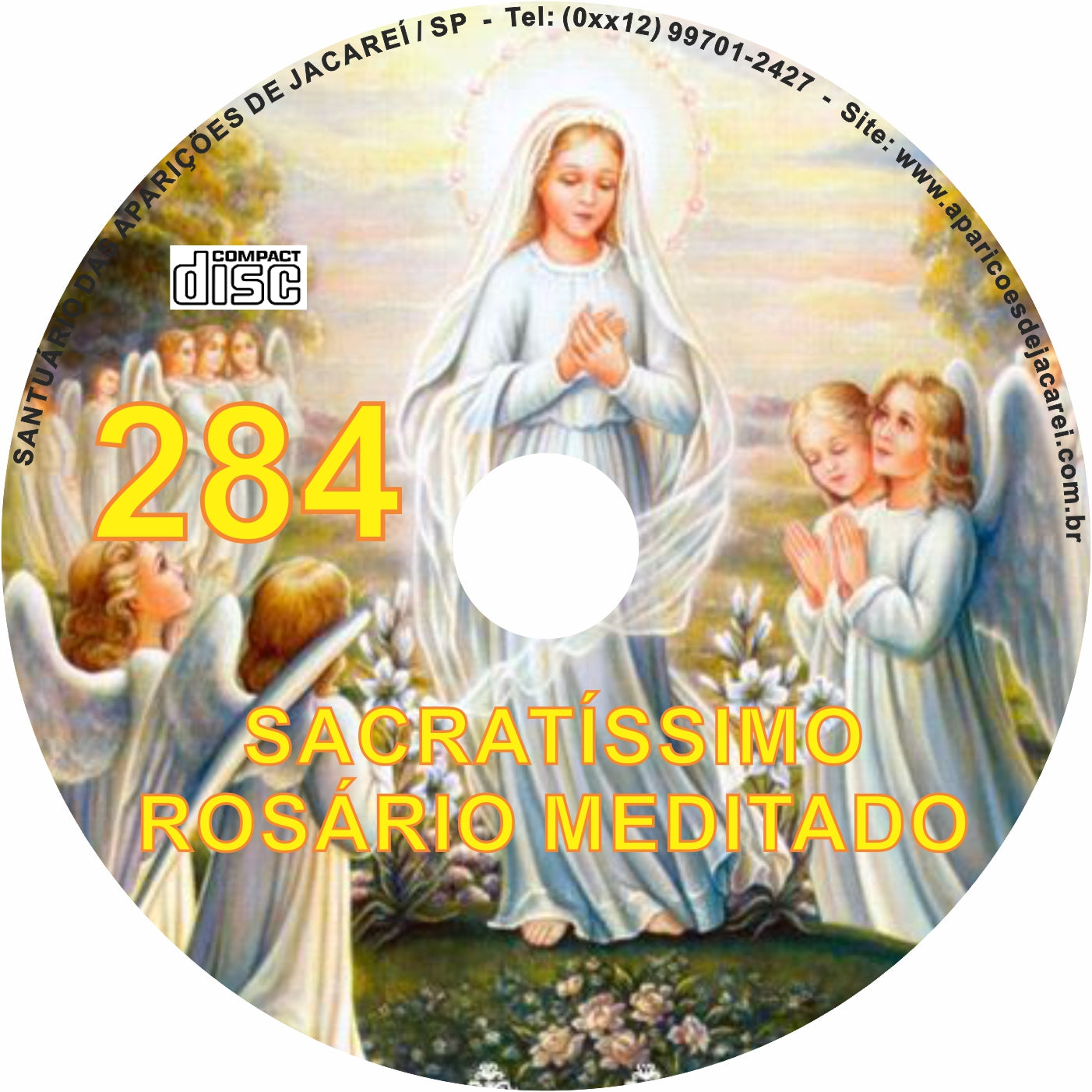 CD Rosário Meditado 284 CD Rosário Meditado 284